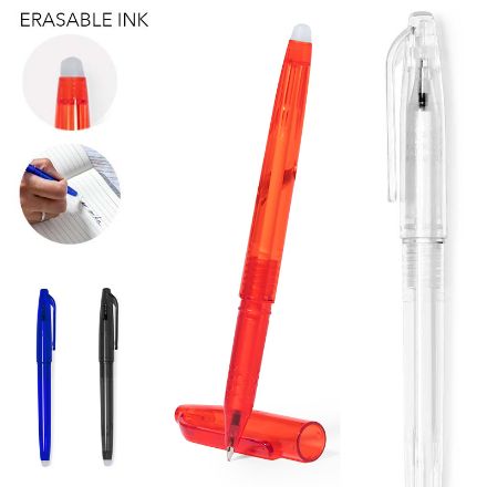 pen met uitwisbare inkt ludrick blauwschrijvend