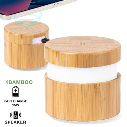 multifunctioneel lamp met snellader en speaker