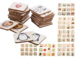 memory spel van hout