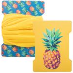 multi sjaal display kaart. custom made