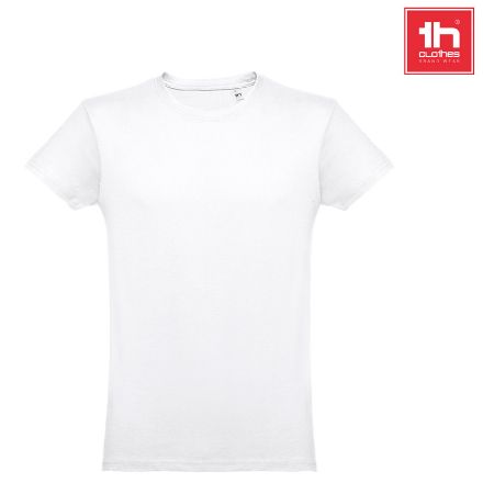 thc luanda t-shirt voor mannen katoen wit 150 gr