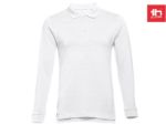 thc bern polo lange mouwen heren 210 gr katoen wit