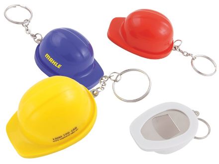 sleutelhanger helm met flesopener