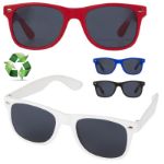 sun ray zonnebril van gerecycled plastic