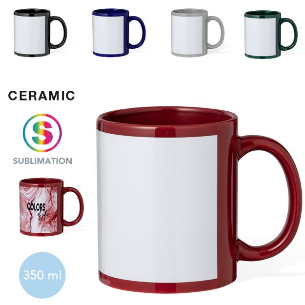 sublimatie mok orchix 350 ml