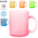 sublimatie glazen mok cervan 350 ml