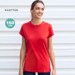 dames kleuren t-shirt katoen 160 gr seiyo s-xxl