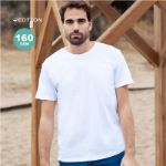 wit t-shirt volwassene katoen 160 gr seiyo s-xxxl