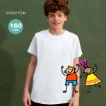 kinder t-shirt 160 gr/m2 katoen seiy 4-5/6-8/10-12