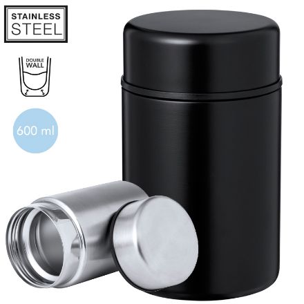 lunchbox dubbelwandig rvs zanka 600 ml