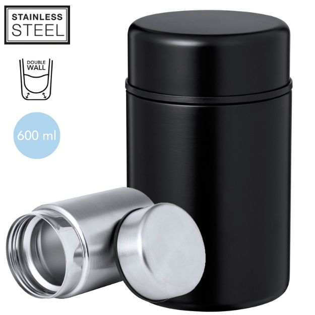 lunchbox dubbelwandig rvs zanka 600 ml