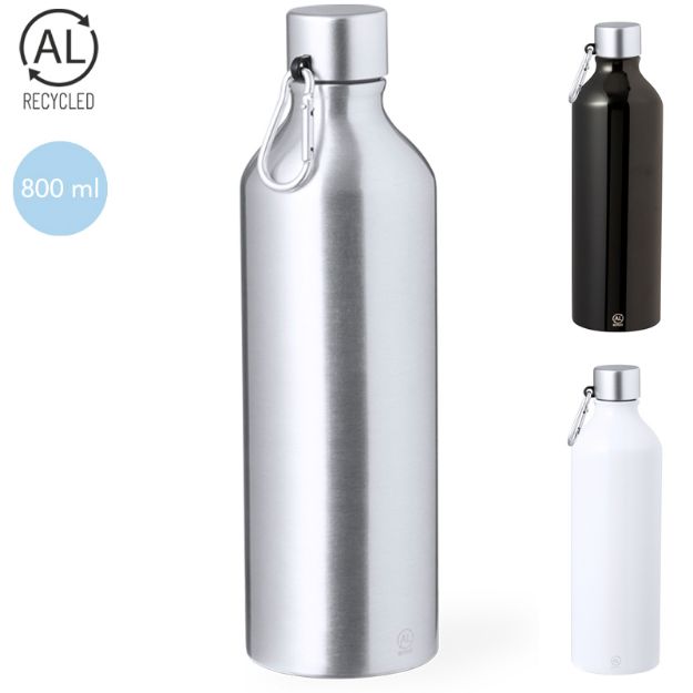 drinkfles recycled aluminium winex 800 ml