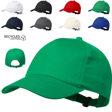 pet recycled katoen 5 panelen gespsluiting brauner