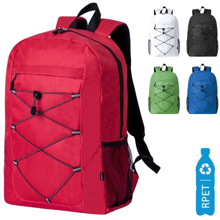 rugzak r-pet met mesh vakken aan de zijkant manet