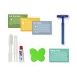 mykit hotelkit met papieren stazak