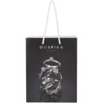 handgemaakte 170 g/m2 integra papieren tas medium