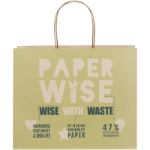 papieren tas 150 g/m2 van landbouwafval groot