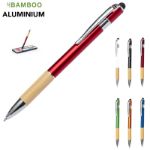 touch-screen pen aluminium bamboe berget