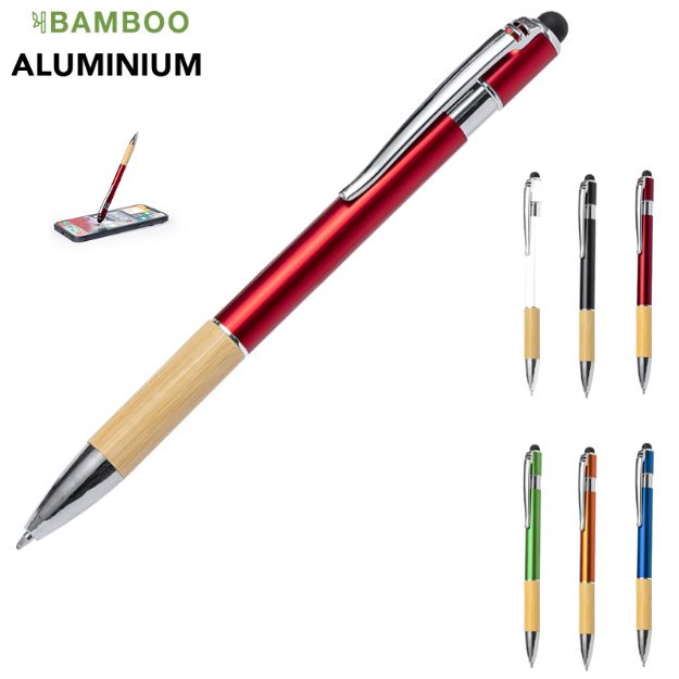 touch-screen pen aluminium bamboe berget