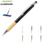 touch-screen pen aluminium bamboe piket