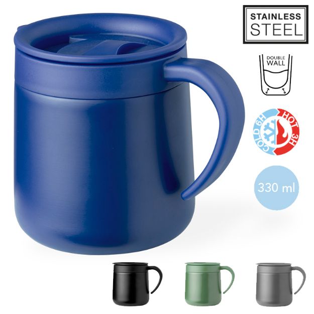 thermosmok roestvrij staal bokat 330 ml