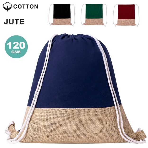 rugzak katoen en jute zyndrax