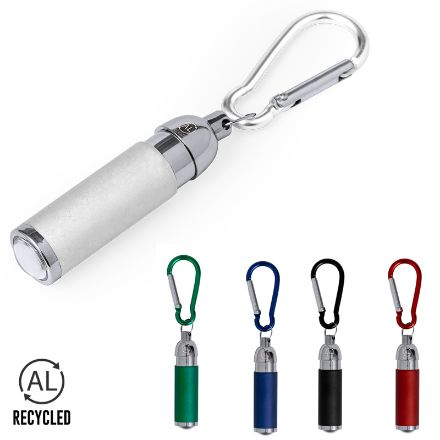 zaklamp recycled aluminium wols 1 led