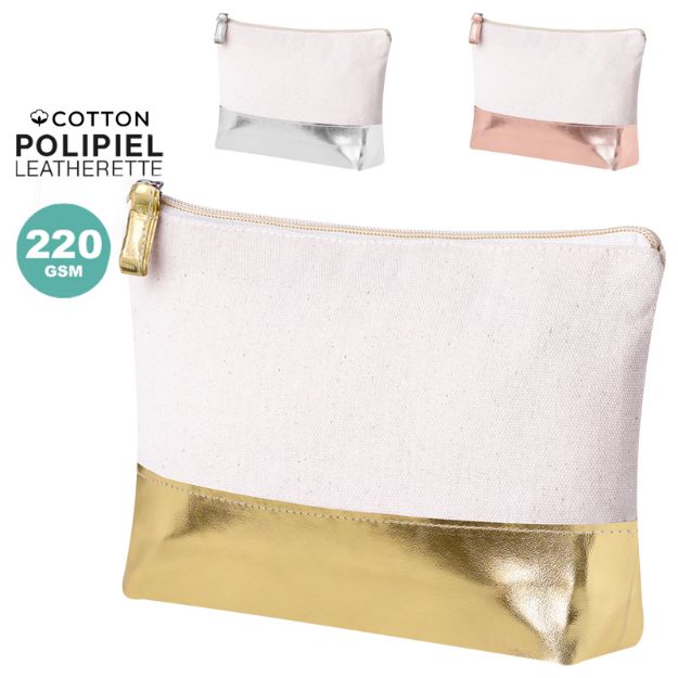 toilettas van recycled katoen radynel