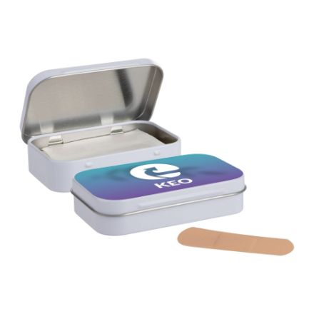 blikje met pleisters