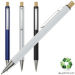 cyrus balpen van gerecycled aluminium