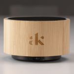 wave fsc bamboe draadloze speaker