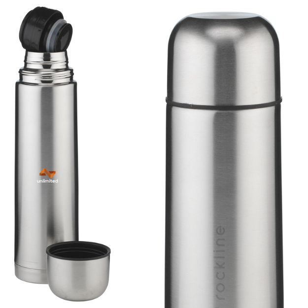 thermotop maxi recycled staal thermosfles 1 liter