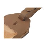 vegan ananas leder bagagelabel