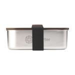 lunchbox van recycled rvs en acaciahout