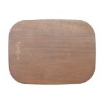 lunchbox van recycled rvs en acaciahout