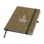 notitieboekje a5 van theebladeren,kurk en katoen