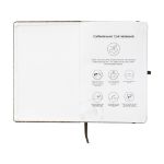 notitieboekje a5 van koffiedik, kurk en katoen