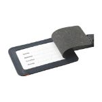 recycled leder bagagelabel