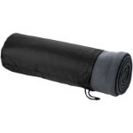 fleece deken triangle - grijs