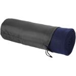 fleece deken triangle - marine