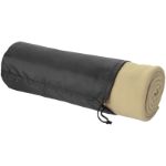 fleece deken triangle - beige