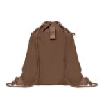 trekkoord rugzak van recycled katoen