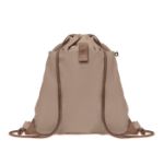 trekkoord rugzak van recycled katoen