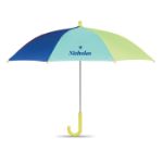 18 inch kinderparaplu glasvezel baleinen regenboog