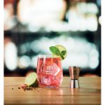 5-delige cocktailset in katoenen etui