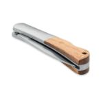 opvouwbaar mes in acacia, memmet 6 cm