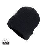 pryor aware polylana beanie met omslag - zwart