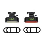 lumino r-plastic usb-oplaadbare fietslampset