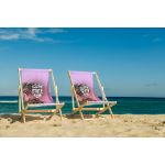 lazy beukenhouten strandstoel