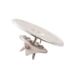 ronde pin met doming. custom made